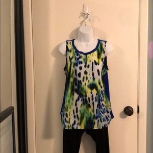 Multi Printed Apt. 9 Top